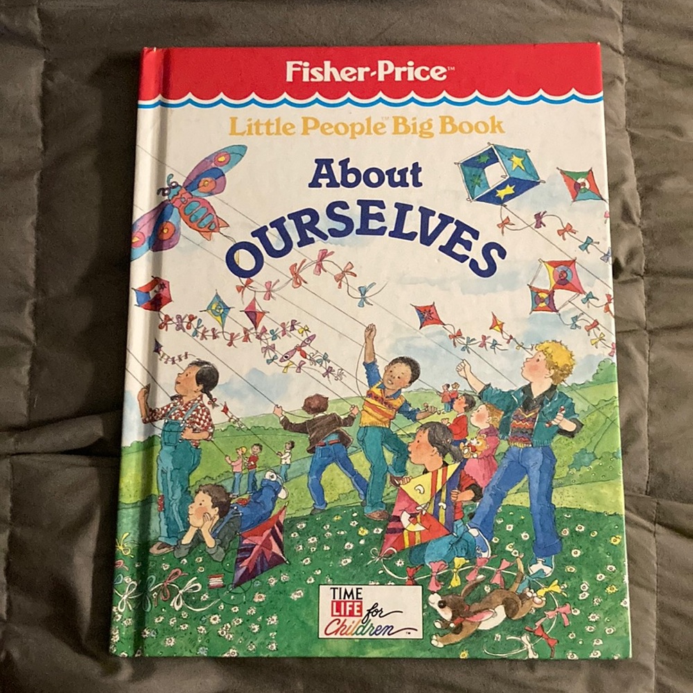 Vintage Fisher Price Little People Book 1989 Time Life Books